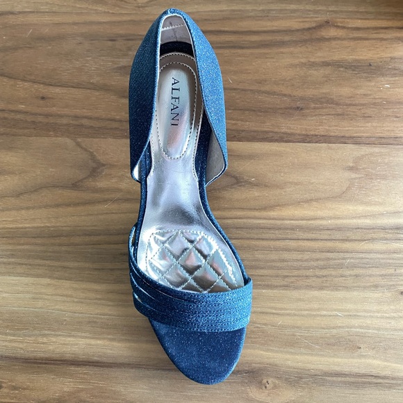 Sparkly Navy Heels - Picture 3 of 5